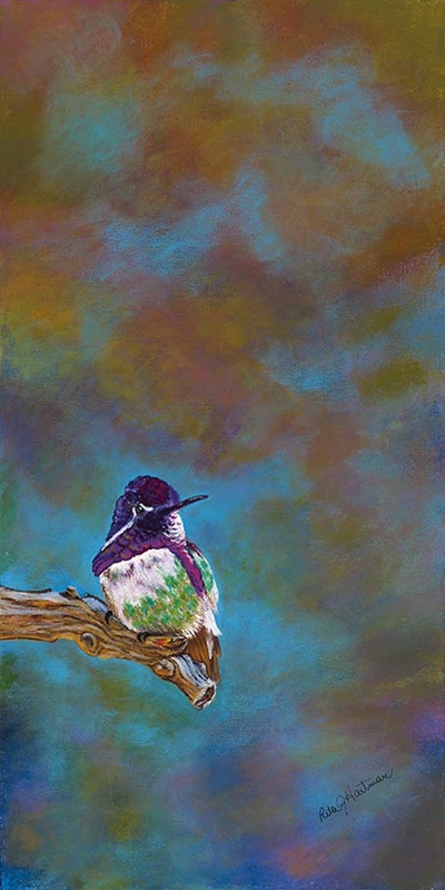 Humming Bird at Rest, by Rita Hartman
